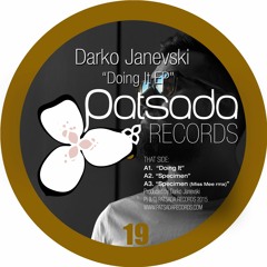 Darko Janevski - Doing It EP (Patsada Records)