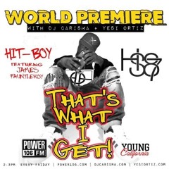 Hit-Boy World Premier New@2 Power106 Young California