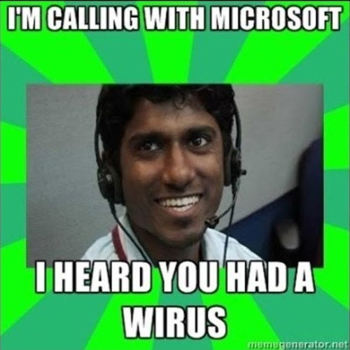 Stream Trolling Windoes Tech support guy in India I mean &ldquo;Canada 