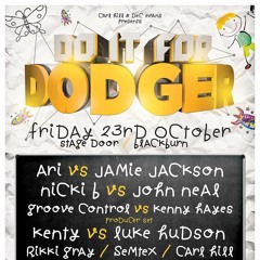 DJ Kenty vs Luke Hudson - Do It For Dodger 2015 Live Mix