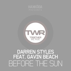 Before The Sun Feat Gavin Beach