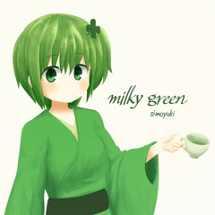 milky green