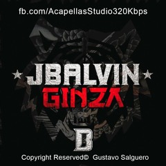 J Balvin - Ginza (Acapella)