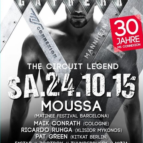 2015 - 10 - 24 Maik Conrath @ Gaywerk - The Circuit Legend - MS Connexion // Mannheim