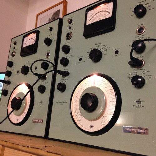 Two 1960s All Tube Brüel & Kjaer type 2112 BPF Run As Stereo Pair