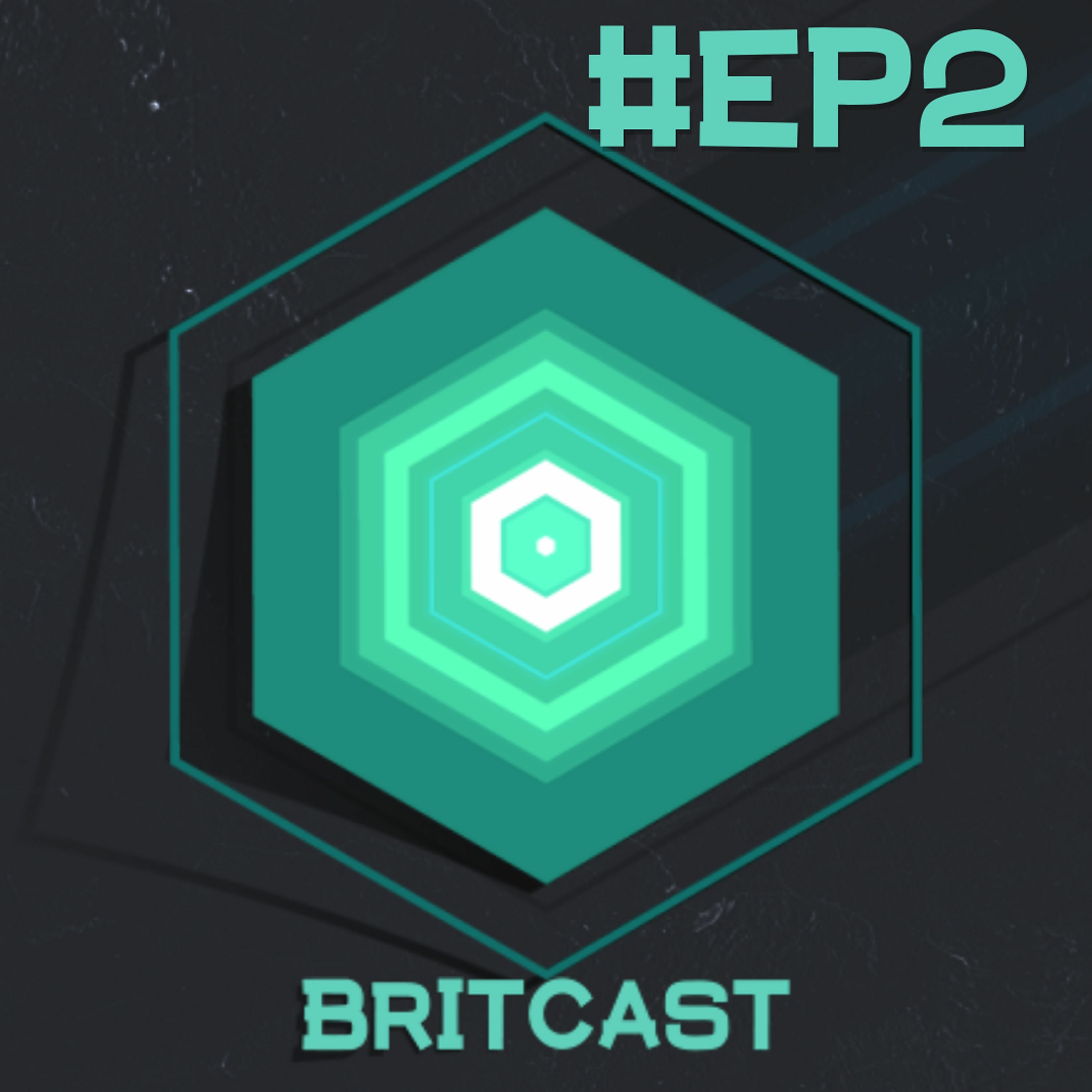 The BritCast #2 episode artwork