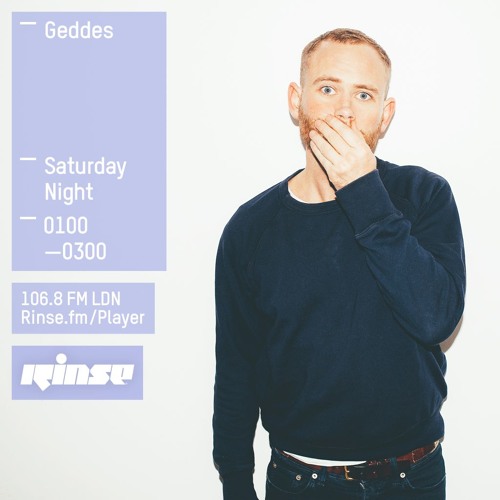 Rinse FM Podcast - Geddes - 24th October 2015
