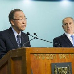联合国秘书长潘基文欢迎以色列总理内塔尼亚胡重申将维持圣殿山/尊贵禁地现状(3:10)