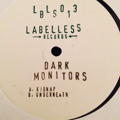 Kidnap - Dark Monitors (AKA Junglord & Dee-Double U) 12" OUT NOW!!
