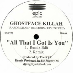 Ghostface Killah - All That I Got is You - Freestyle
