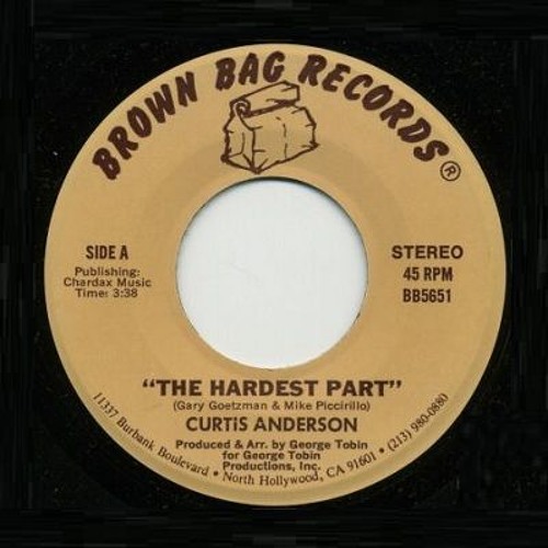 Curtis Anderson - The Hardest Part