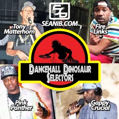 Dancehall Dinosaur Selectors - Tony Matterhorn, Fire Links, Pink Panther, Gappy Crucial