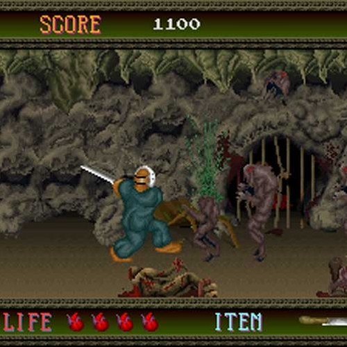 Splatterhouse - Stage 1 (Dungeon) - Turbografx-16