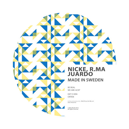 Nicke, R.MA - Be Real (Original Mix)