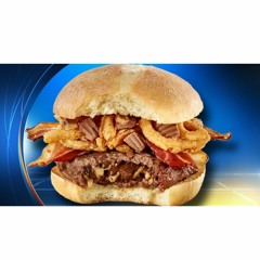 The Reese's Peanut Butter Cup Burger - TRUE!