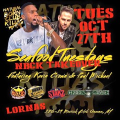 PAUL MICHAEL, KEVIN CROWN, POLISH & STAKZ LIVE AT SEAFOOD TUESDAYS- NYC 10/27/15