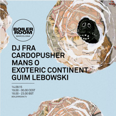 DJ Fra Boiler Room Barcelona DJ Set