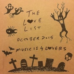 The Love List -- Top 20 Tracks October 2015 [MI4L.com]