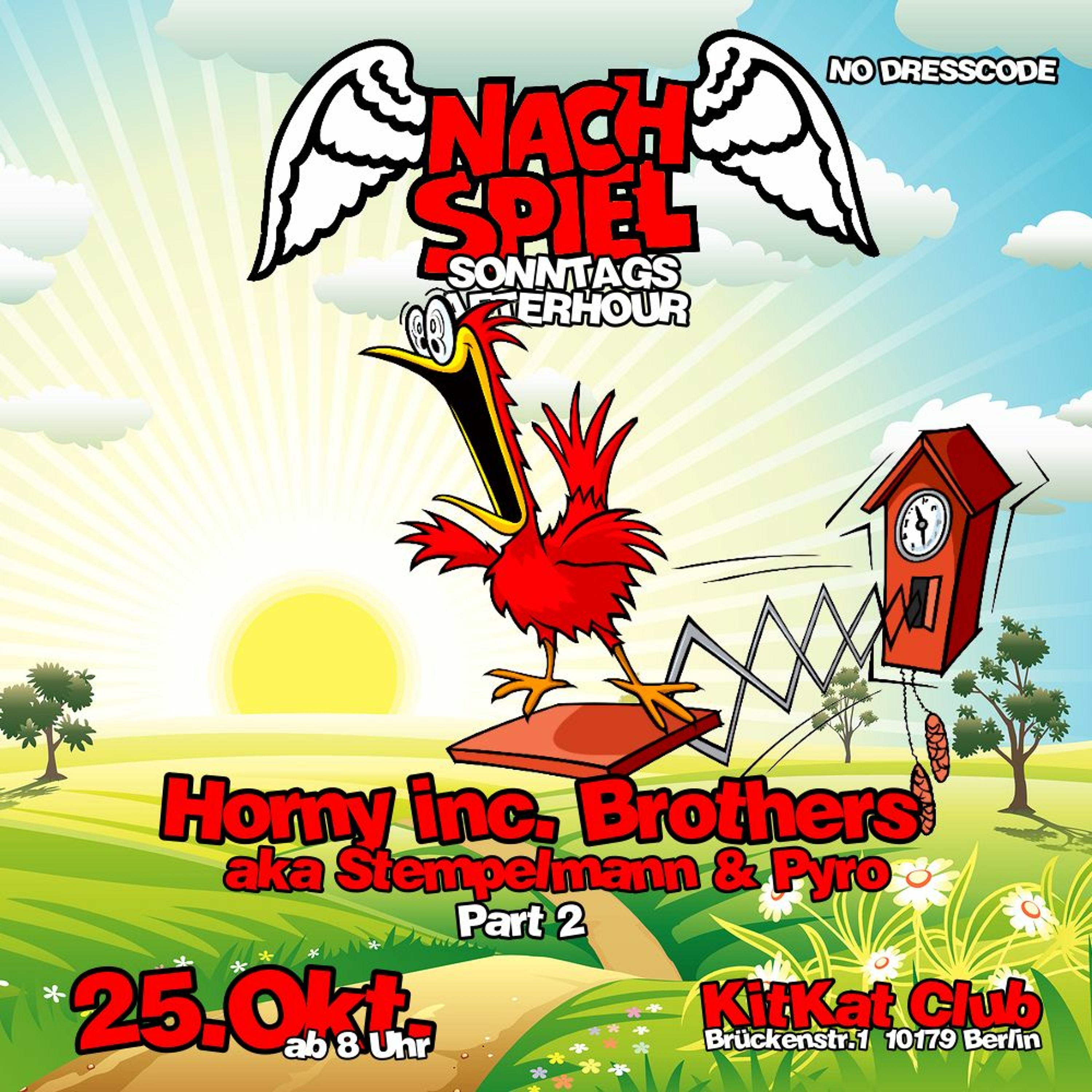Horny inc. Brothers aka Stempelmann & Pyro - Nachspiel (KitKatClub)2 2015-10-25 episode artwork