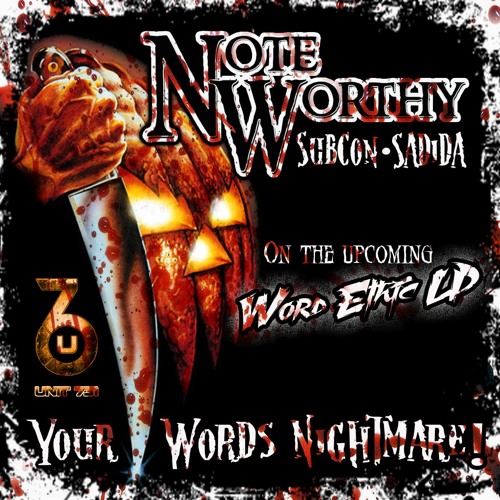 Note Worthy(Subcon & Sadida)-Your Words Nightmare(Prod. by Chrisu Beats)
