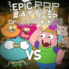 Clarence vs Harvey Beaks. Epic Rap Battles of Cartoons 49.