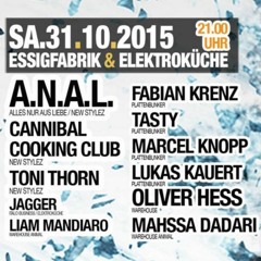 Marcel Knopp - 24 Jahre Warehouse(31.10.2015 - Halloween) @ Elektroküche, Köln