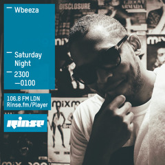 Rinse FM Podcast - Wbeeza with Sash Dixon - 31st October 2015