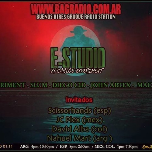 SCISSORHANDS AKA A.GONZALEZ E-STUDIO RADIO 01-11-2015