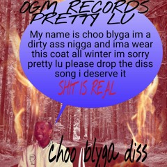 SHIT IS REAL BROKE ASS NIGGA CHOO BLYGA DISS SONG FEAT HEAT MULAH PROD BY DANGE BEATS