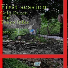 Galo Duran(Mexico) and Tokyo folks first session, Oct 2015