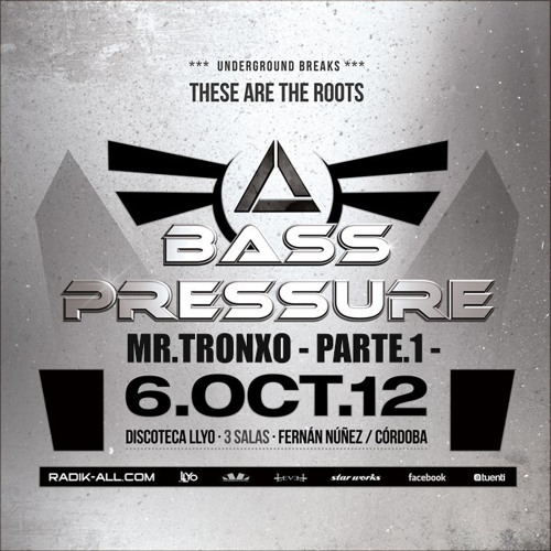 Mr Tronxo Octubre 2012 "Bass Pressure" Parte 1