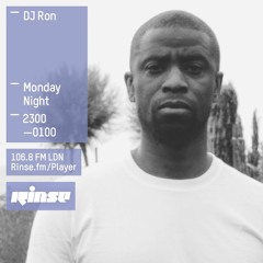 Rinse FM Podcast - DJ Ron - 2nd October 2015