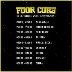 Neuralyzer (K'valKade) @ FOORCORE Vs ACID SOUNDZ (ArtCube, Gent 31 - 10 - 15).MP3