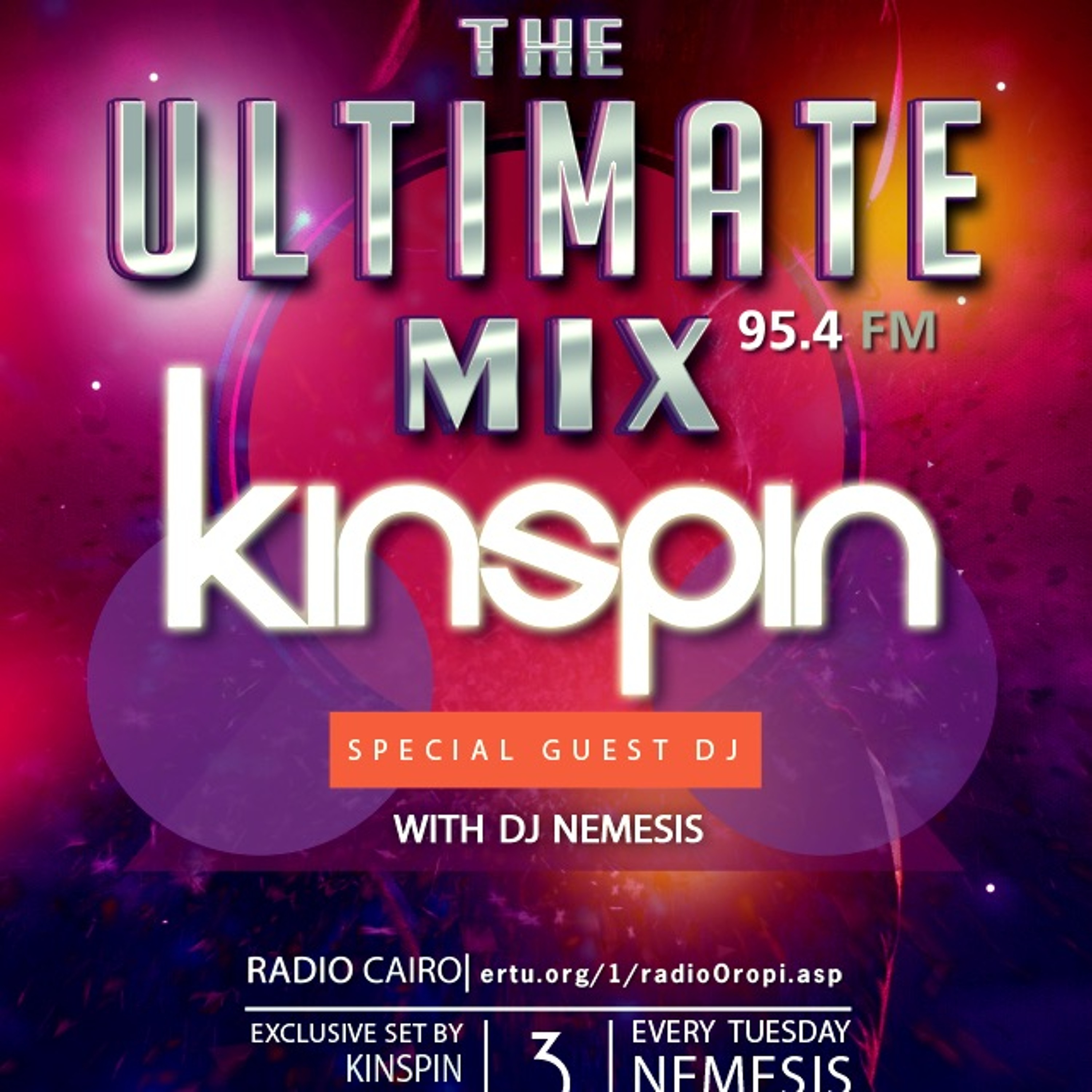 Nemesis - The Ultimate Mix Radio Show (041) 03/11/2015 (Guest KinSpin) episode artwork