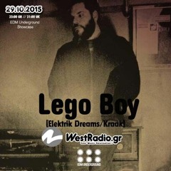 Lego Boy @ EDM Underground Showcase 29 Oct 2015  - Www.westradio.gr