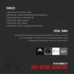 The Bv Accurate Ep Days Before Departure