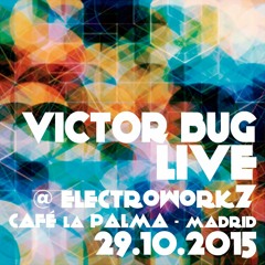 Victor Bug @ electroworkZ - Café La Palma 29.10.15