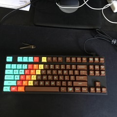 Typing on Lubed and Silenced Topre 45g Uniform