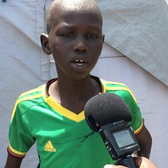 12-year-old Mahad IDP sings 'Yes for Peace & No for War'