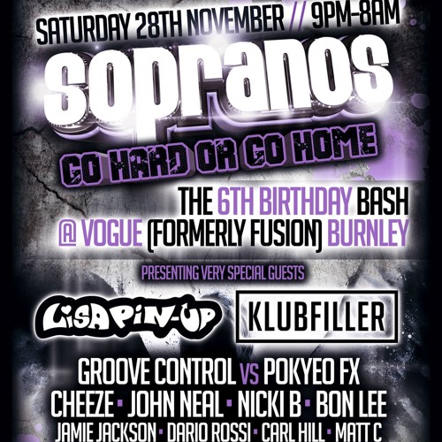 DJ Carl Hill Promo Mix | Sopranos 6th Birthday | Go Hard 'or' Go Home