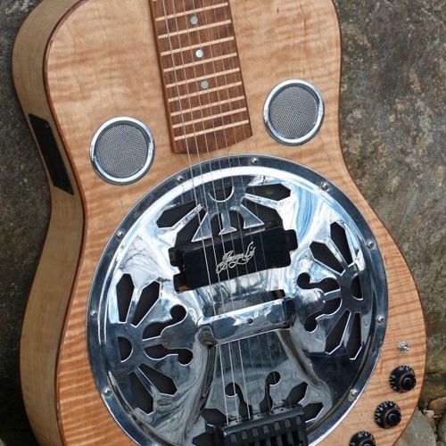 Stream 2000s Adams acoustic/electric Dobro/lap steel guitar by Jake