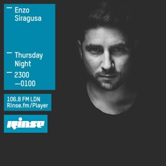 Rinse FM Podcast - Enzo Siragusa - 5th November 2015