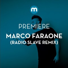 Premiere: Marco Faraone 'Rotaryknobs' (Radio Slave Remix)
