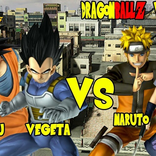 GOKU & VEGETA VS. NARUTO & SASUKE, Batalla De Rap