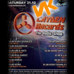 NECK - CAYDEN SHOWCASE - RIND Radio - October 2015