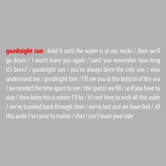 Goodnight Sun