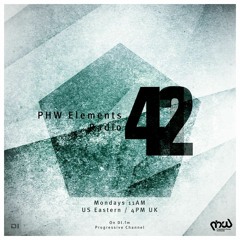 PHW Elements Radio 042 [24th Of August 2015 At Di.fm]