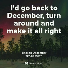 Back To December - Taylor Swift (Cover by Rameeshah Rashid)