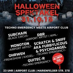 Scratch & Sniff @ Halloween Spektakel 31.10.2015 Airport Club Gütersloh