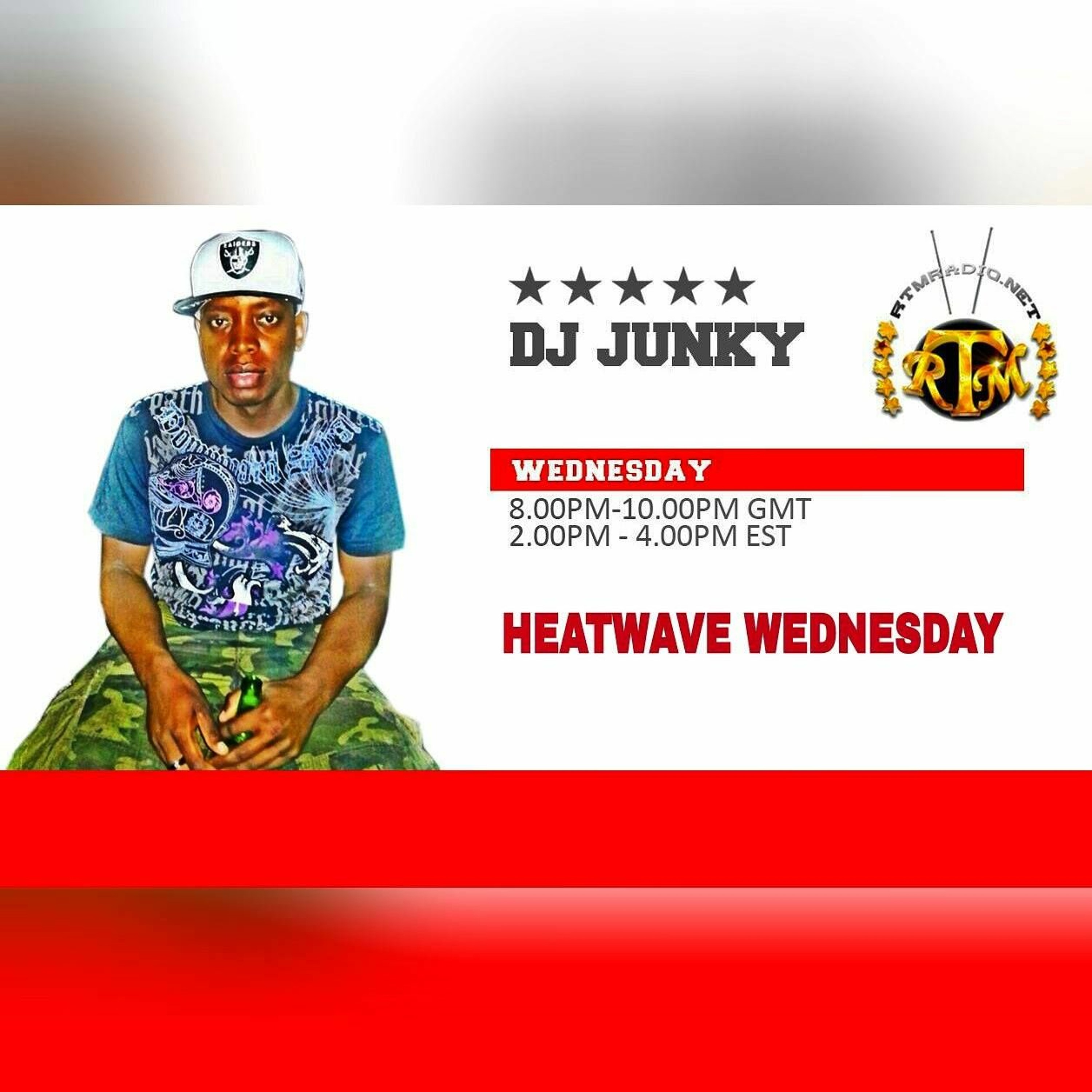 DJJUNKY HEATWAVE WEDNESDAY 2PM - 4PM ON @RTMRADIO_NET LIVE AUDIO VOL.18 episode artwork
